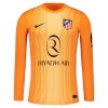 Original Fußballtrikot Atlético Madrid Oblak 13 Orange Version Torwart 2025-26 Langarm Für Herren